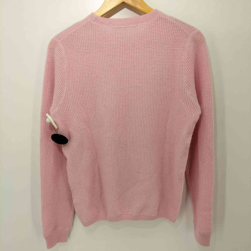 グランヤージュ Granyage カシミヤ ワッフル クルーネック ニット レディース 38