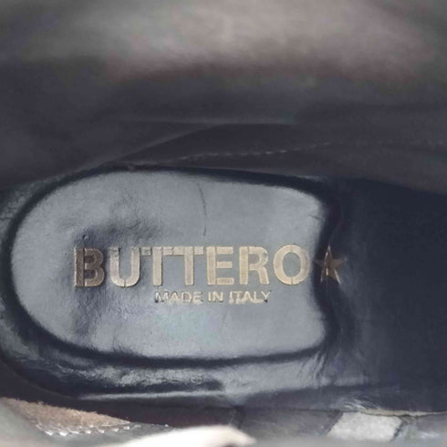 ブッテロ BUTTERO サイドジップ スエード ブーツ メンズ JPN:42