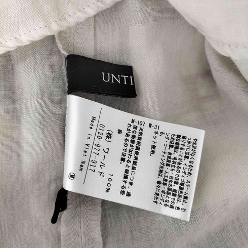 アンタイトル UNTITLED リネンブラウス レディース JPN:2
