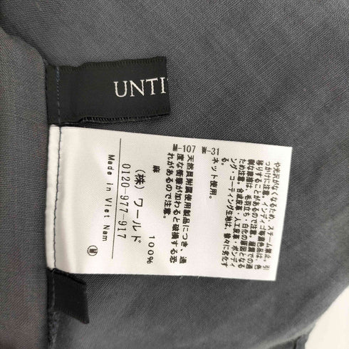 アンタイトル UNTITLED リネンブラウス レディース JPN:2