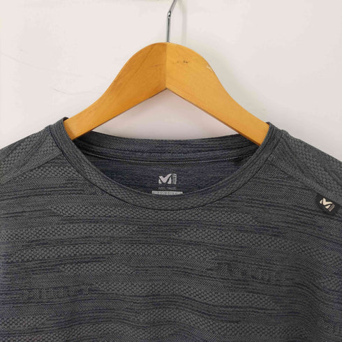 ミレー MILLET メッシュ クルー ショートスリーブ メンズ import:L