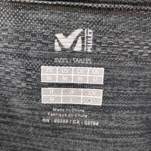 ミレー MILLET メッシュ クルー ショートスリーブ メンズ import:L