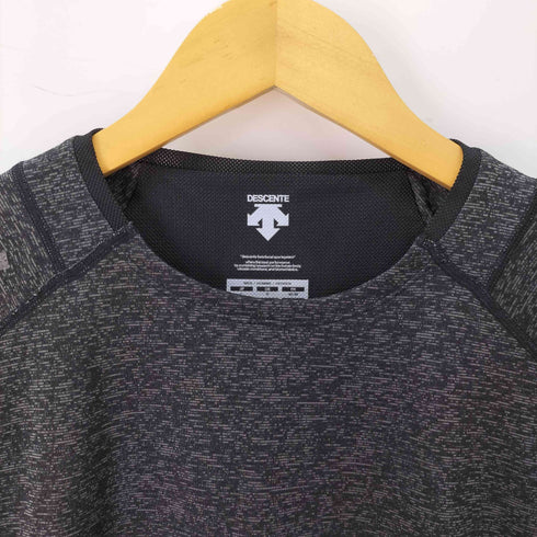 デサント descente ロゴプリント クルーネックTシャツ メンズ import:L