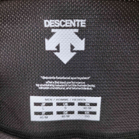 デサント descente ロゴプリント クルーネックTシャツ メンズ import:L