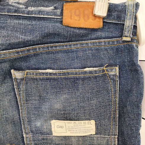 ギャップ Gap リメイク ゴブラン織り パッチワーク ペインターデニムパンツ メンズ US:32-33