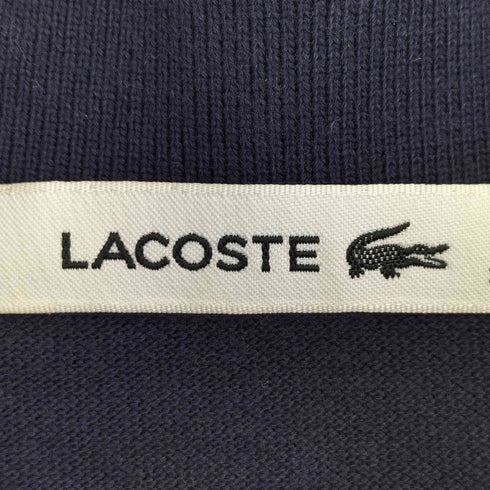 ラコステ LACOSTE ロゴ刺繍 スキッパーネックポロシャツ レディース 36