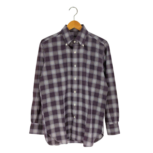オリアン ORIAN タータンチェック ボタンダウン シャツ メンズ import:M