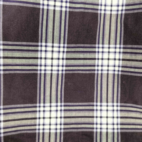 オリアン ORIAN タータンチェック ボタンダウン シャツ メンズ import:M