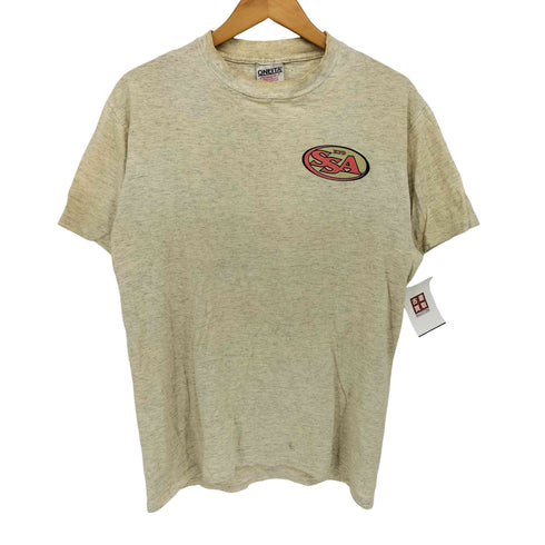 オニータ ONEITA 90S USA製 両面プリント サーフ クルーネックTシャツ メンズ import:M