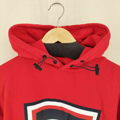 トミーヒルフィガー TOMMY HILFIGER ロゴ エンボス プルオーバー パーカー メンズ import:XL