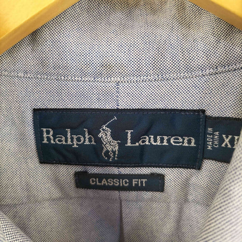 ラルフローレン RALPH LAUREN 90S CLASSICFIT BD L/S スモールポニー刺繍シャツ メンズ import:XL