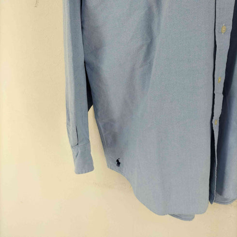 ポロバイラルフローレン Polo by RALPH LAUREN THE BIG FIT L/S BD サイドスモールポニー刺繍シャツ メンズ import:M