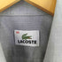 ラコステ LACOSTE L/S BDフロントロゴワッペン メンズ 40