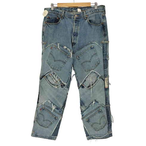 リーバイス Levis リメイク マルチポケット ドッキング バギーデニム メンズ W38