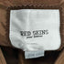 RED SKINS ピグスキン スエード ベスト シンチバック メンズ import:XL