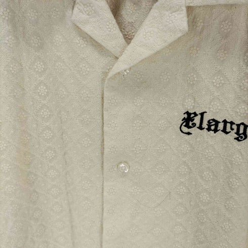 エクストララージ XLARGE EMBROIDERED S/S LACE SHIRT メンズ JPN:L
