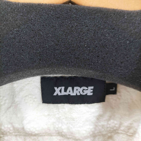 エクストララージ XLARGE EMBROIDERED S/S LACE SHIRT メンズ JPN:L