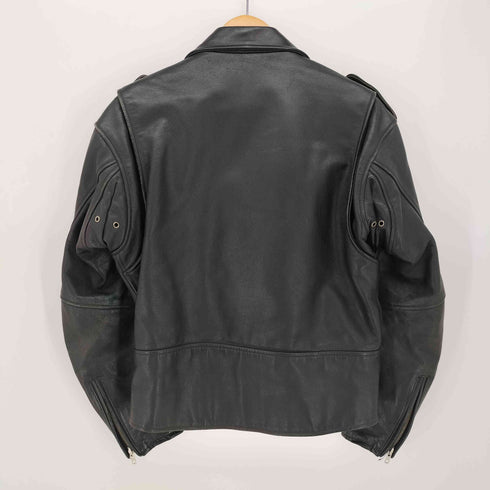SPIRIT OF MOTORCYCLE / SPR 牛革 カウハイド ダブル ライダースジャケット メンズ JPN:XL