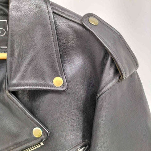 SPIRIT OF MOTORCYCLE / SPR 牛革 カウハイド ダブル ライダースジャケット メンズ JPN:XL