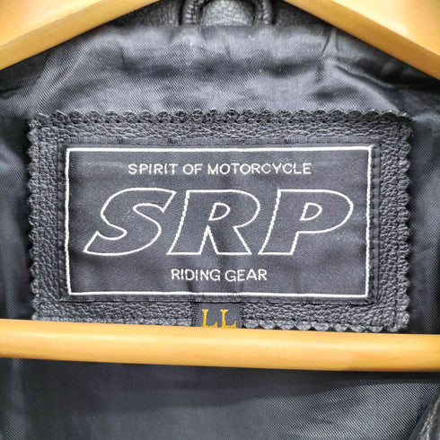 SPIRIT OF MOTORCYCLE / SPR 牛革 カウハイド ダブル ライダースジャケット メンズ JPN:XL
