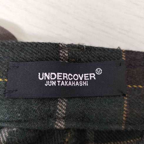 アンダーカバー UNDERCOVER 19SS ウールチェックボンテージパンツ メンズ 5