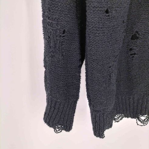 ザラ ZARA ダメージ加工 カーディガン メンズ L-XL