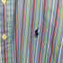 ラルフローレン RALPH LAUREN CLASSIC FIT マルチストライプ ボタンダウンシャツ メンズ JPN:M