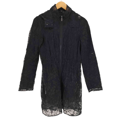 ZAC POSEN 総レース フーデッドコート レディース XS