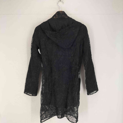 ZAC POSEN 総レース フーデッドコート レディース XS
