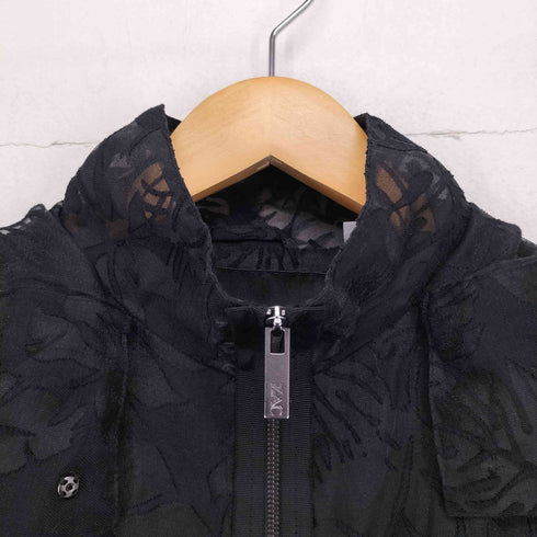 ZAC POSEN 総レース フーデッドコート レディース XS