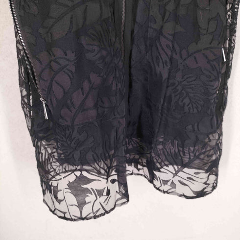 ZAC POSEN 総レース フーデッドコート レディース XS