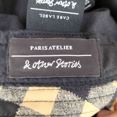 アンドアザーストーリーズ & other stories チェック柄ハット レディース 58