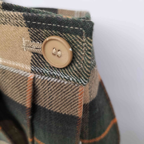 ザスコッチハウス The Scotch House チェック ウール プリーツスカート レディース 7Y1