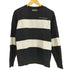 カルバンクラインジーンズ Calvin Klein Jeans ロゴプリント ボーダー クルーネック スウェット レディース import:S