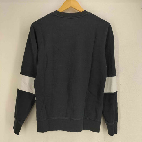 カルバンクラインジーンズ Calvin Klein Jeans ロゴプリント ボーダー クルーネック スウェット レディース import:S