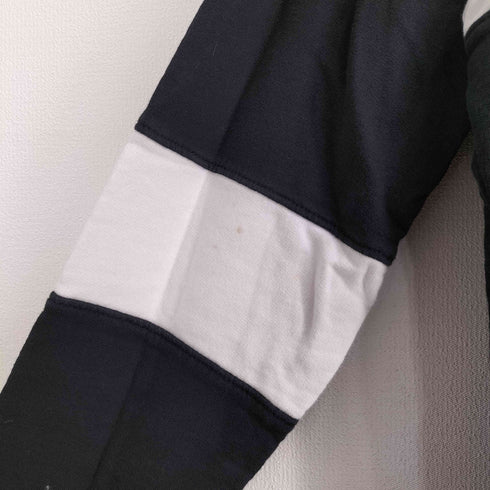 カルバンクラインジーンズ Calvin Klein Jeans ロゴプリント ボーダー クルーネック スウェット レディース import:S