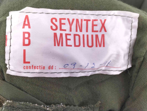 ベルギーアーミー Belgian army 1991年製 ベルギー軍 SEYNTEX MEDIUM Chemical Protective Smock Anorak ケミカル プロテクティブ アノラック パーカー メンズ