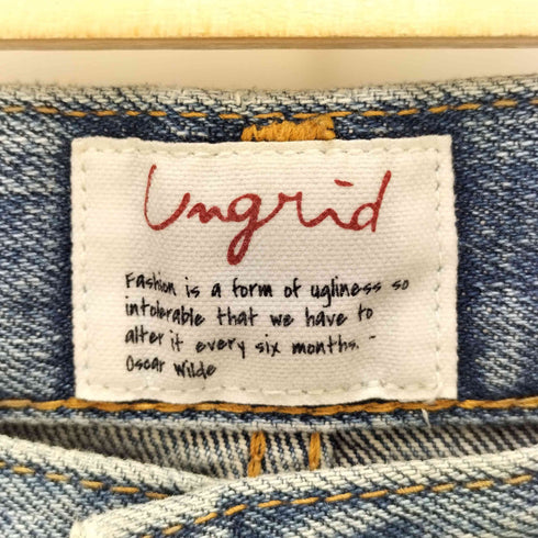 アングリッド Ungrid ヴィンテージワイドデニム レディース 24INCH