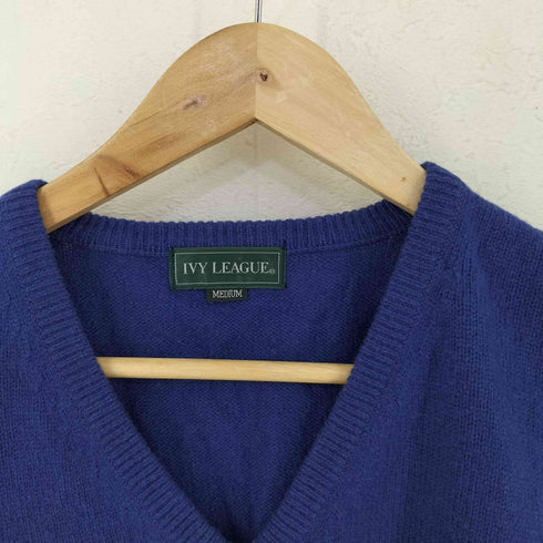ivy league ウールニットベスト メンズ import:M