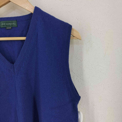 ivy league ウールニットベスト メンズ import:M