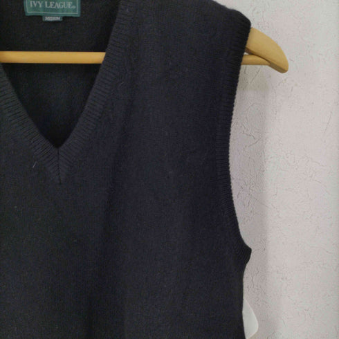 ivy league ウールニットベスト メンズ import:M