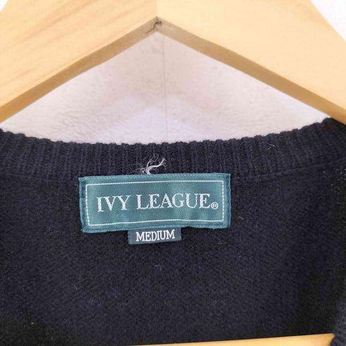 ivy league ウールニットベスト メンズ import:M