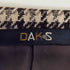 ダックス DAKS ガンクラブチェック くるみボタン 2B テーラードジャケット メンズ