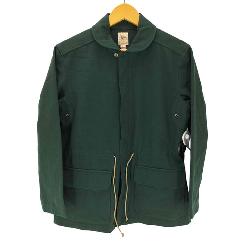 ダファー DUFFER 70S by J.G HOOK TALONジップ ショールカラー ジップアップ コットン ツイル ハンティング ジャケット ウエストドローコード メンズ 10