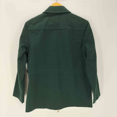 ダファー DUFFER 70S by J.G HOOK TALONジップ ショールカラー ジップアップ コットン ツイル ハンティング ジャケット ウエストドローコード メンズ 10