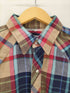 ラングラー Wrangler 80S USA製 紺タグ REGULAR FIT 701 80MW マルチカラー マドラスチェック ウエスタン シャツ メンズ 16 1/2×35