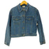 ギャップ Gap 90S OLD 白タグ インディゴ デニム トラッカー ジャケット レディース import:L