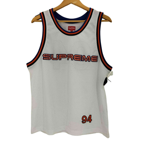 シュプリーム Supreme 19ss RHINESTONE BASKETBALL JERSEY メンズ import:S