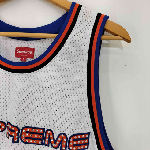 シュプリーム Supreme 19ss RHINESTONE BASKETBALL JERSEY メンズ import:S