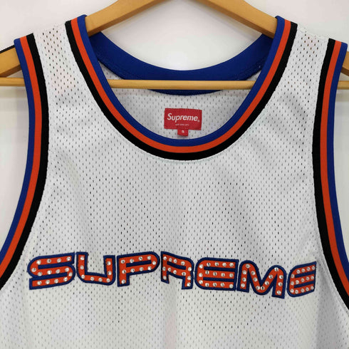 シュプリーム Supreme 19ss RHINESTONE BASKETBALL JERSEY メンズ import:S